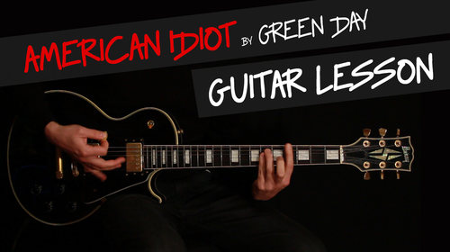 American Idiot rhythm guitar